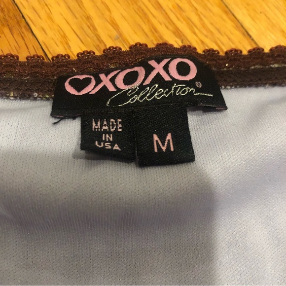 XOXO Collection Y2K Satin Patchwork Asymmetrical Mini Skirt - Picture 10 of 16